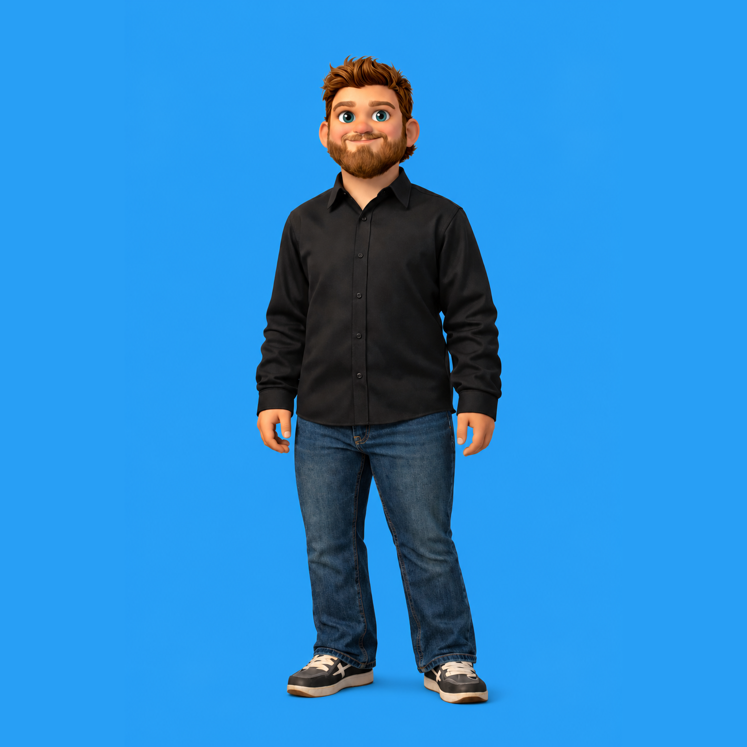 Gepersonaliseerde 3D Man - 3D Minu poppetje