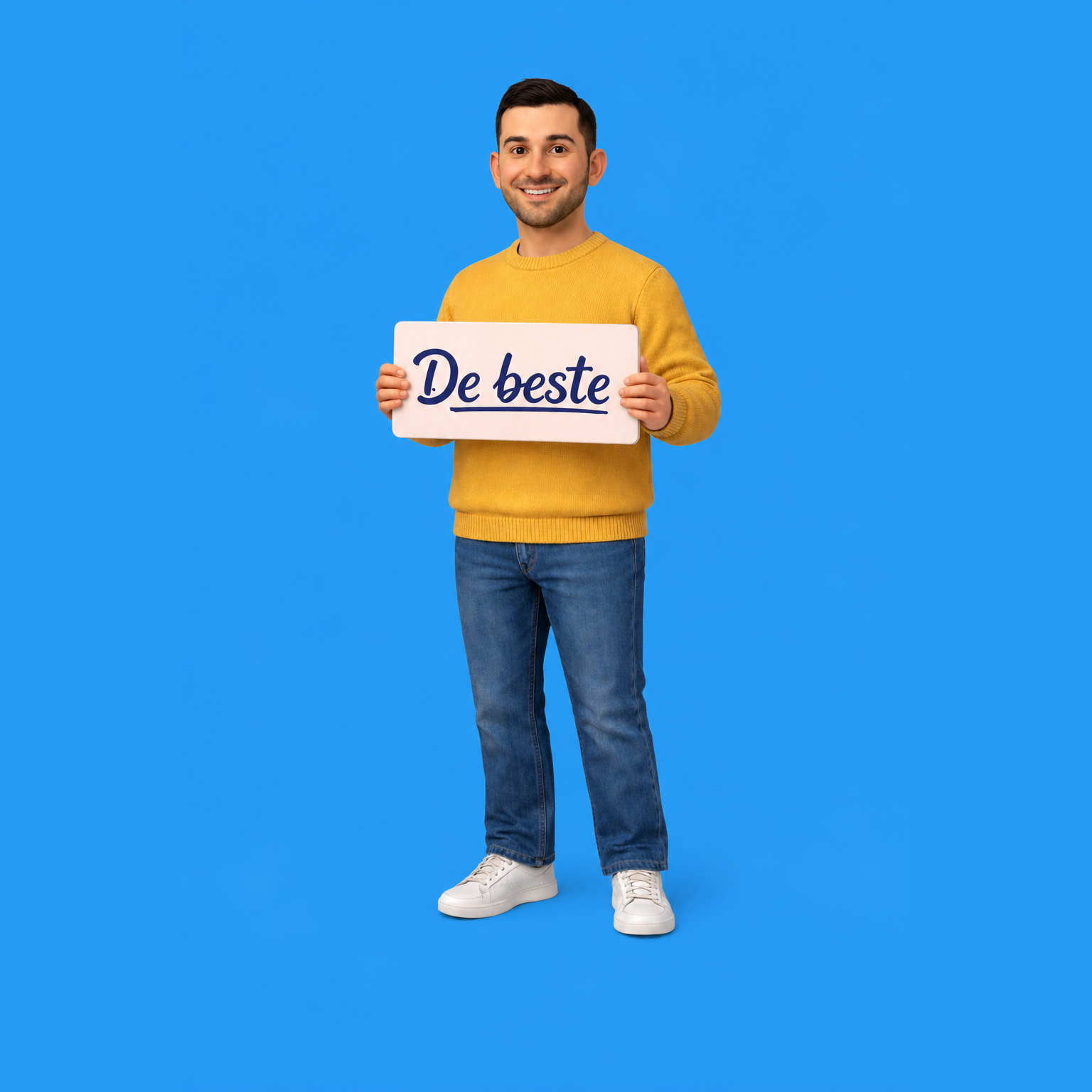 3D Minu poppetje - De Beste - 3D poppetje