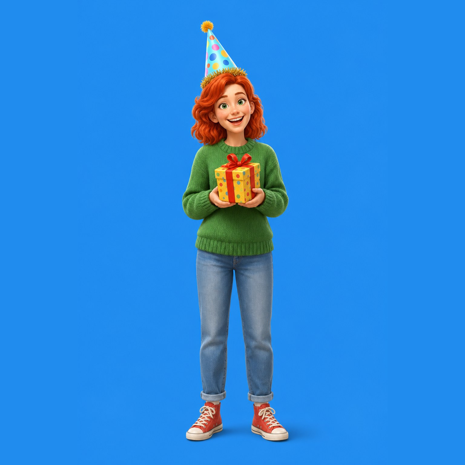 3D Minu poppetje - Verjaardag Minu